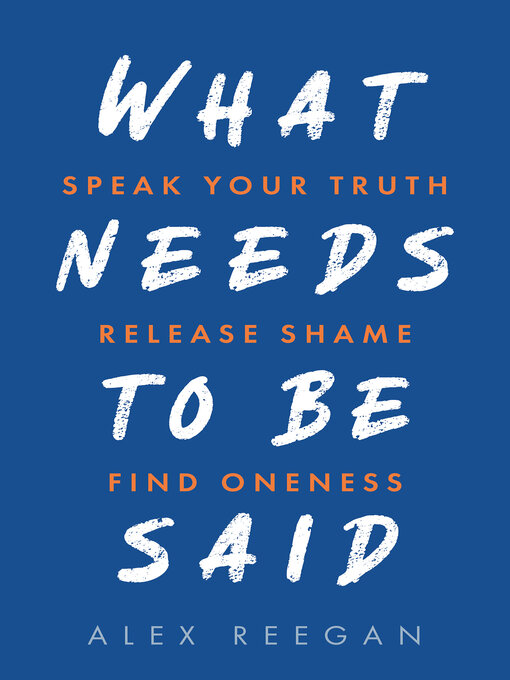Cover image for What Needs to Be Said